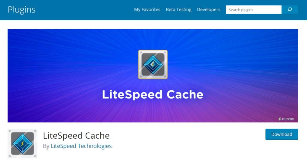 LiteSpeed Cache for speed and performance