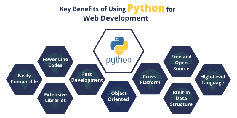 Python website development languages