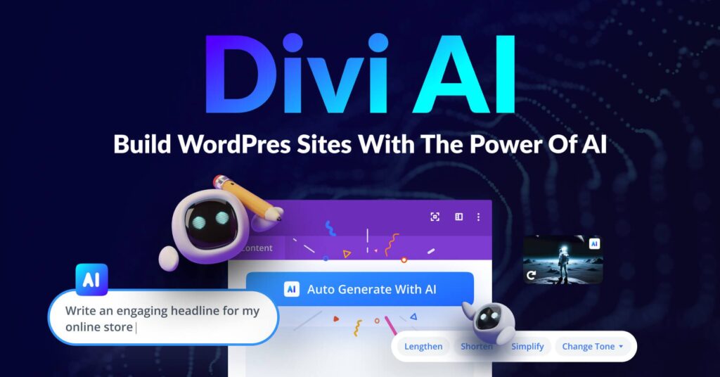 divi WordPress Website AI Builder