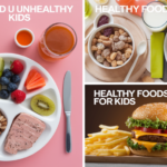 Healthy and Unhealthy Food for Kids